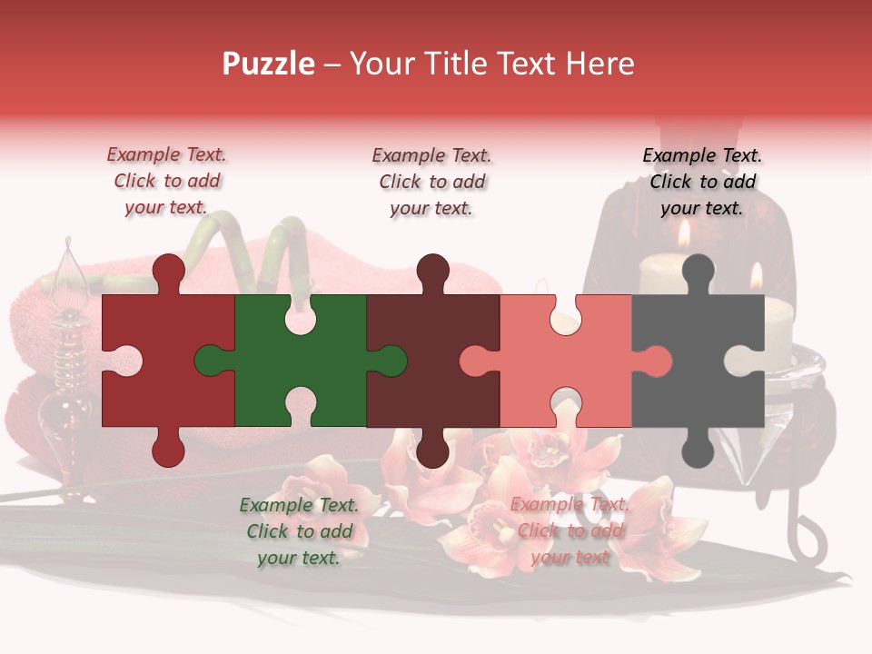 Statue Massage Tranquil PowerPoint Template