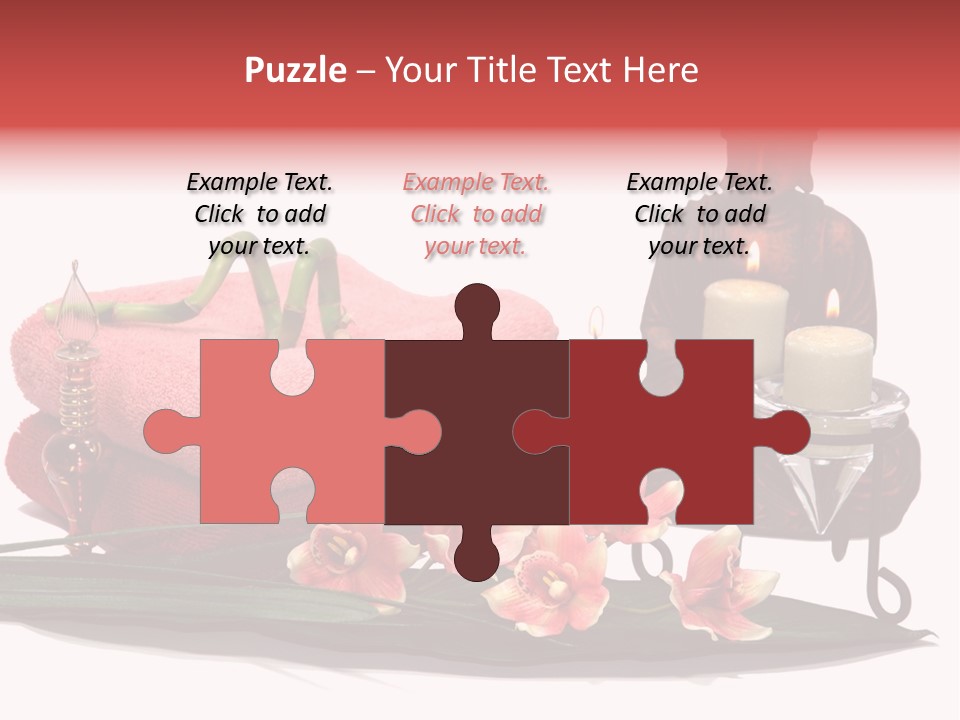 Statue Massage Tranquil PowerPoint Template