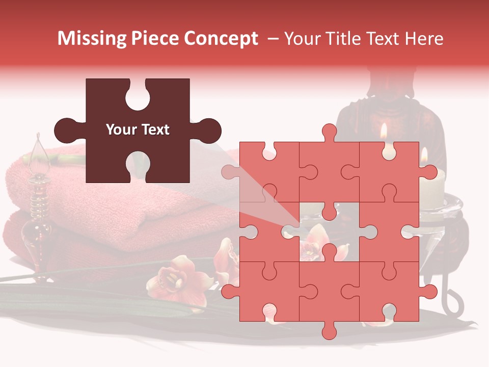 Statue Massage Tranquil PowerPoint Template