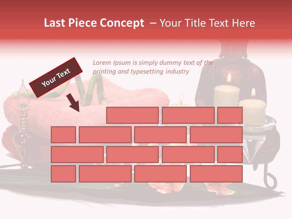 Statue Massage Tranquil PowerPoint Template