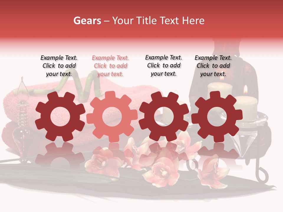 Statue Massage Tranquil PowerPoint Template