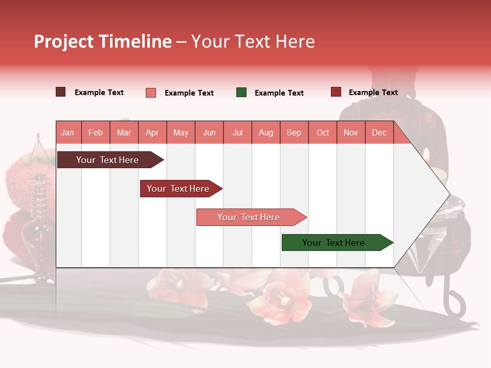 Statue Massage Tranquil PowerPoint Template