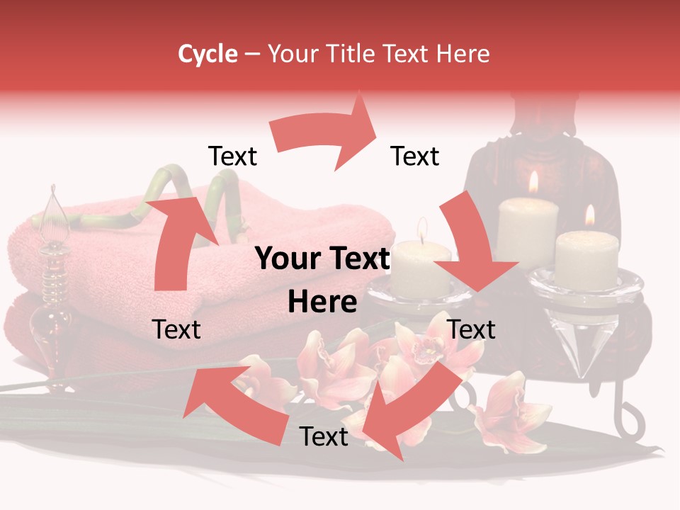 Statue Massage Tranquil PowerPoint Template