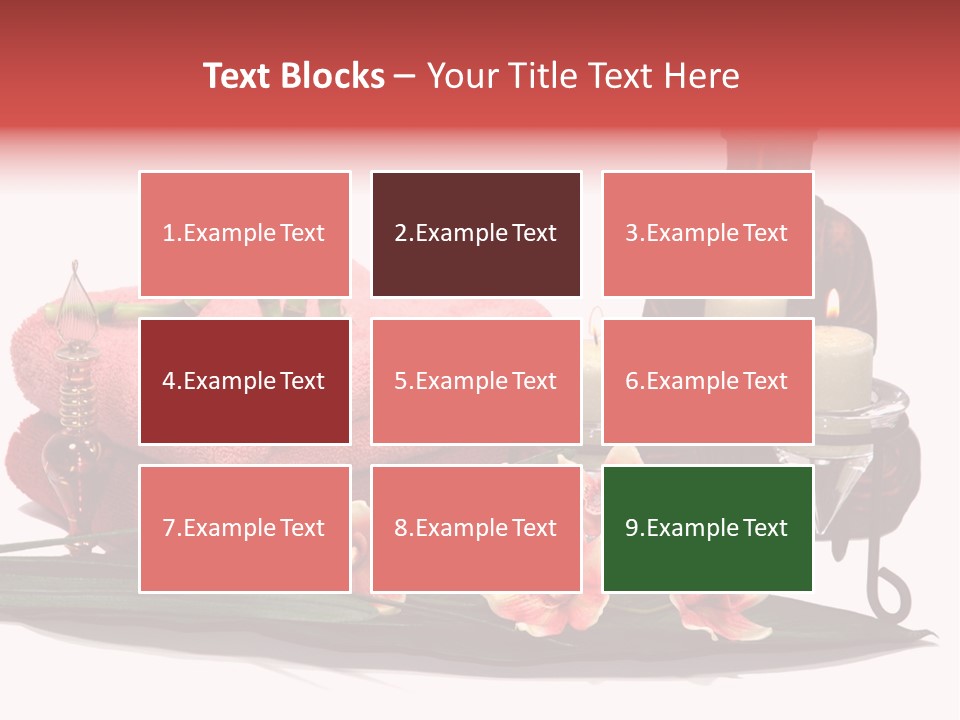 Statue Massage Tranquil PowerPoint Template