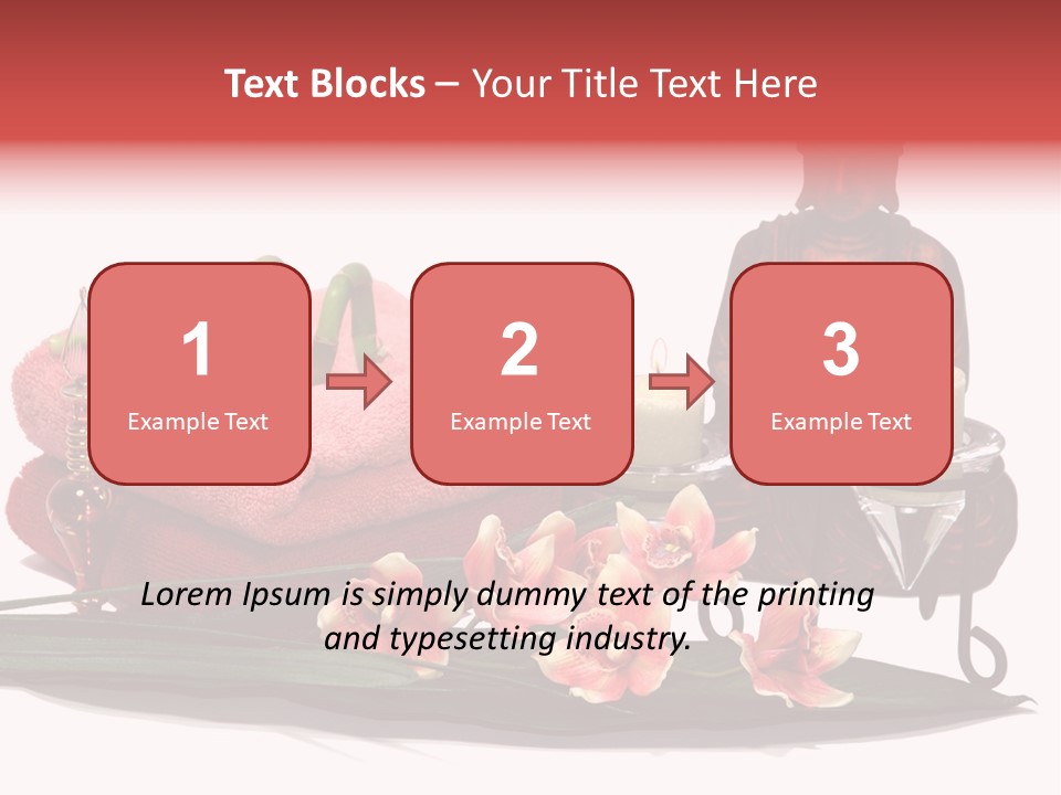 Statue Massage Tranquil PowerPoint Template