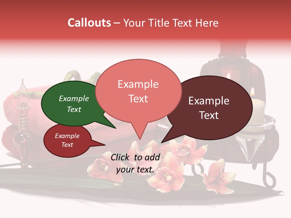 Statue Massage Tranquil PowerPoint Template