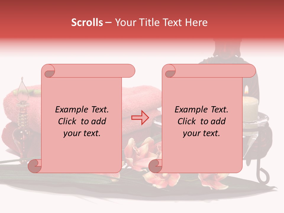 Statue Massage Tranquil PowerPoint Template
