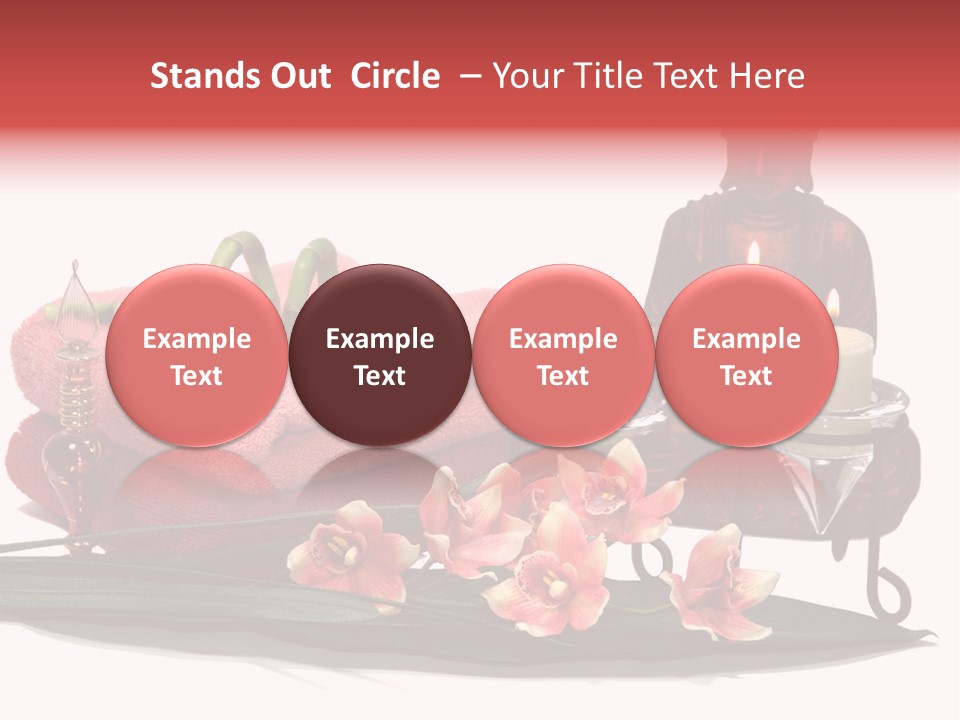 Statue Massage Tranquil PowerPoint Template