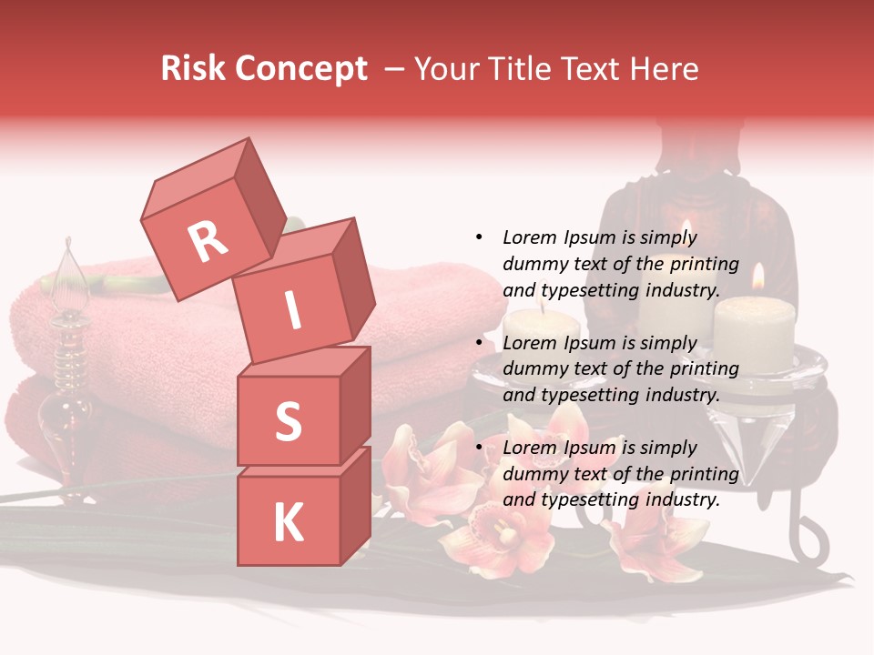 Statue Massage Tranquil PowerPoint Template