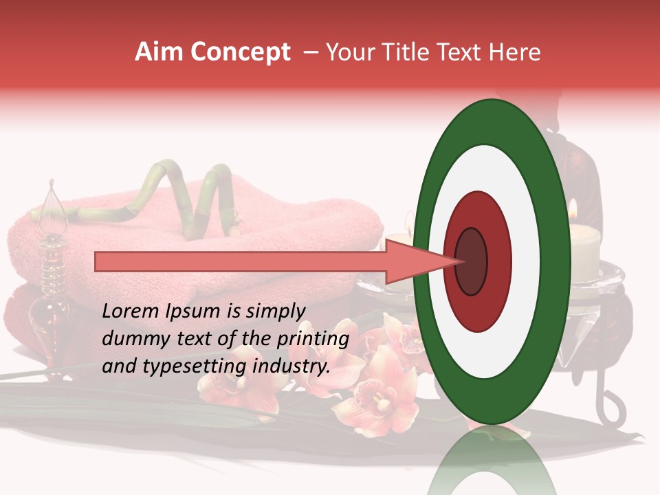 Statue Massage Tranquil PowerPoint Template