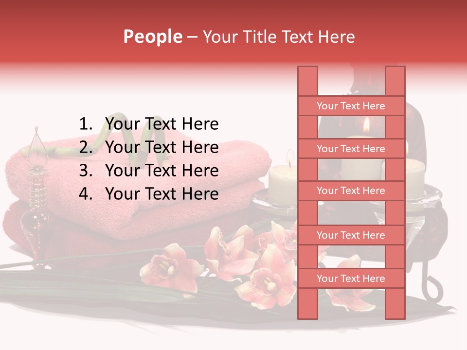 Statue Massage Tranquil PowerPoint Template