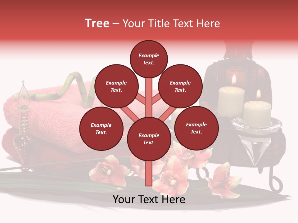 Statue Massage Tranquil PowerPoint Template