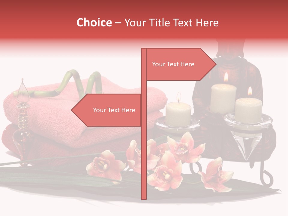 Statue Massage Tranquil PowerPoint Template