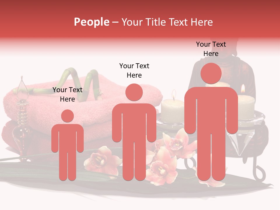 Statue Massage Tranquil PowerPoint Template