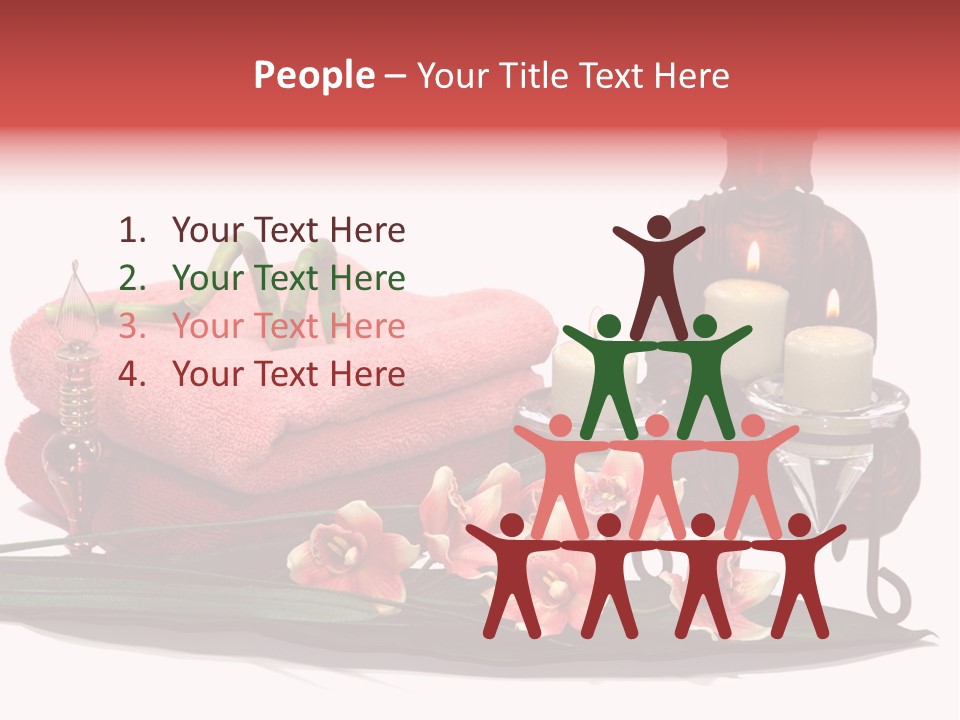 Statue Massage Tranquil PowerPoint Template