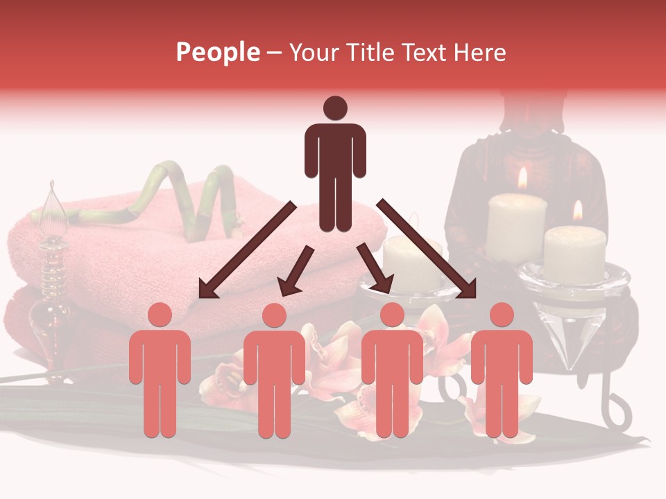 Statue Massage Tranquil PowerPoint Template