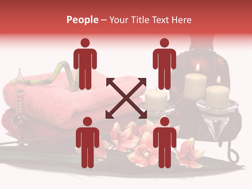 Statue Massage Tranquil PowerPoint Template