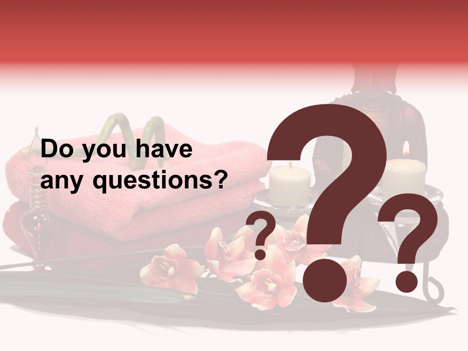 Statue Massage Tranquil PowerPoint Template