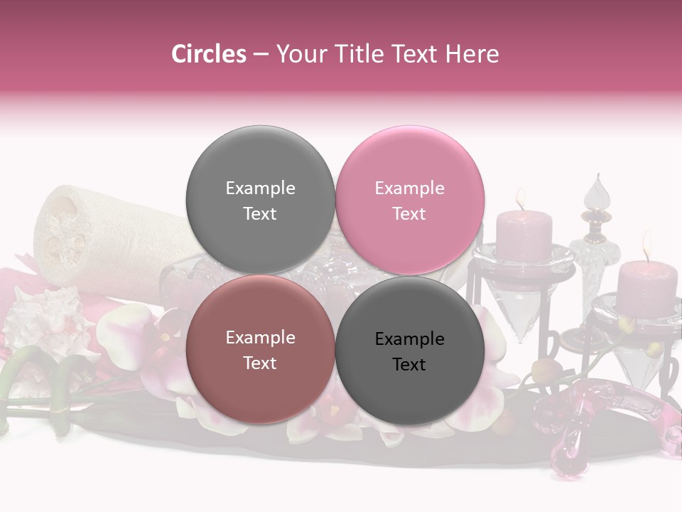 Reflexology Luxury Bath PowerPoint Template