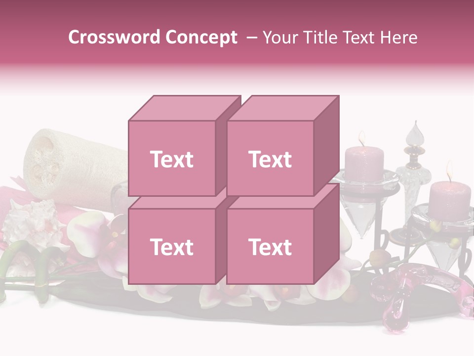 Reflexology Luxury Bath PowerPoint Template