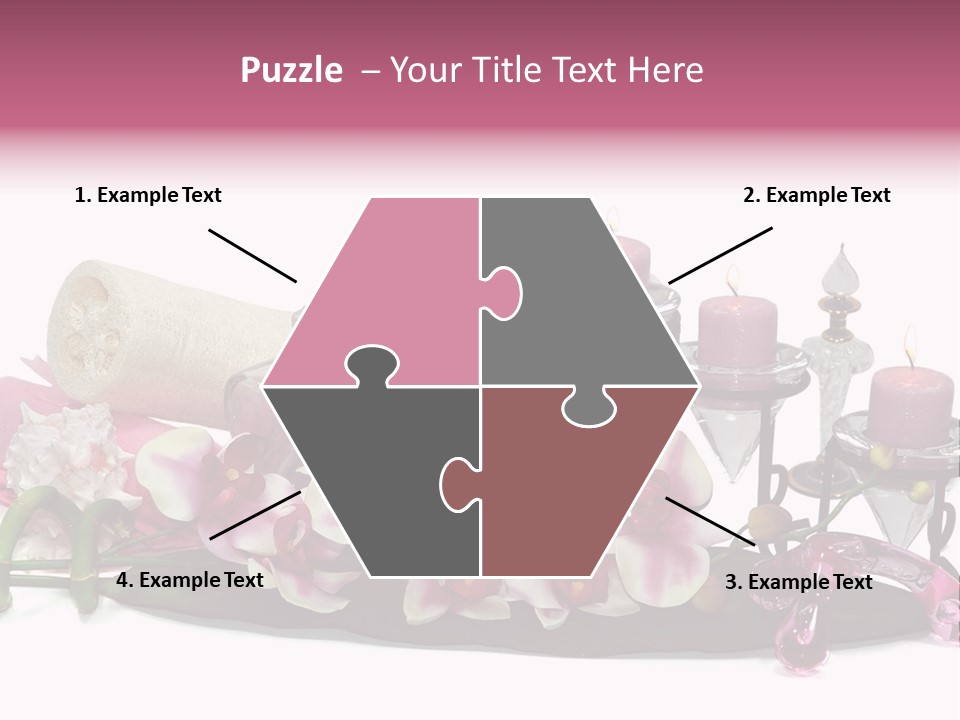 Reflexology Luxury Bath PowerPoint Template