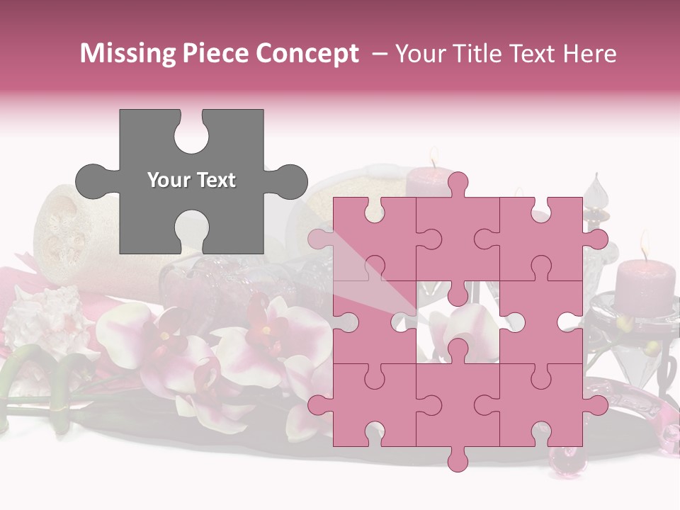 Reflexology Luxury Bath PowerPoint Template