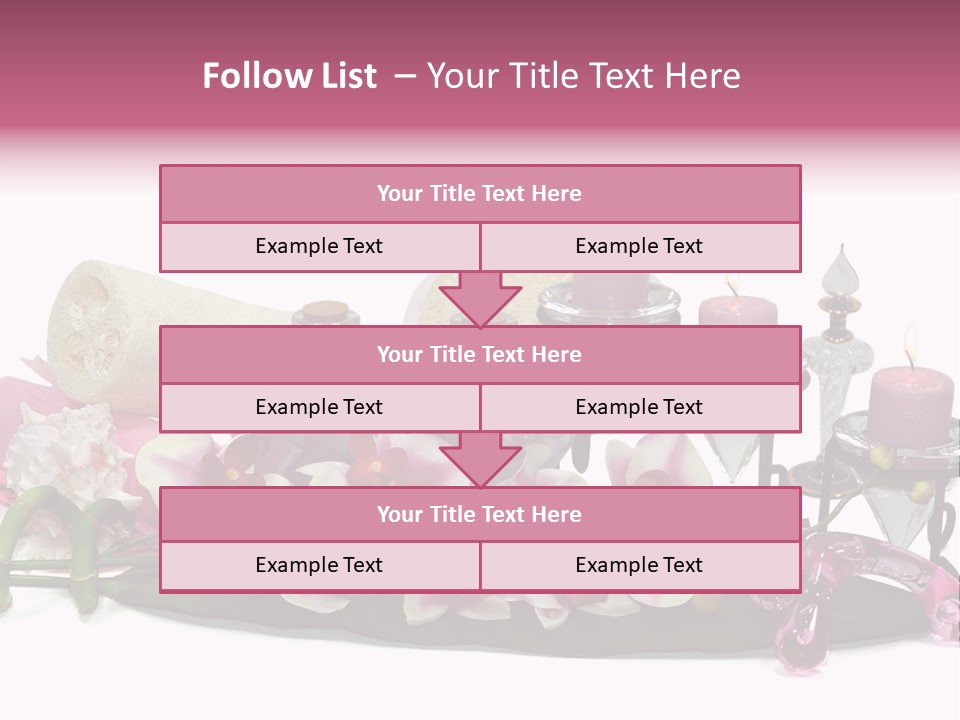 Reflexology Luxury Bath PowerPoint Template