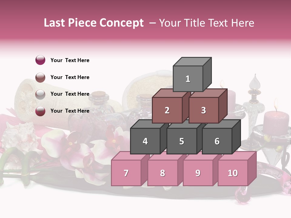 Reflexology Luxury Bath PowerPoint Template