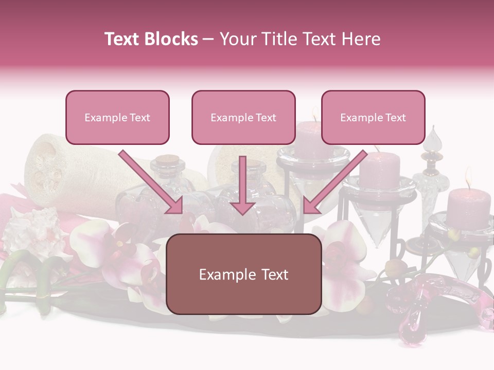 Reflexology Luxury Bath PowerPoint Template