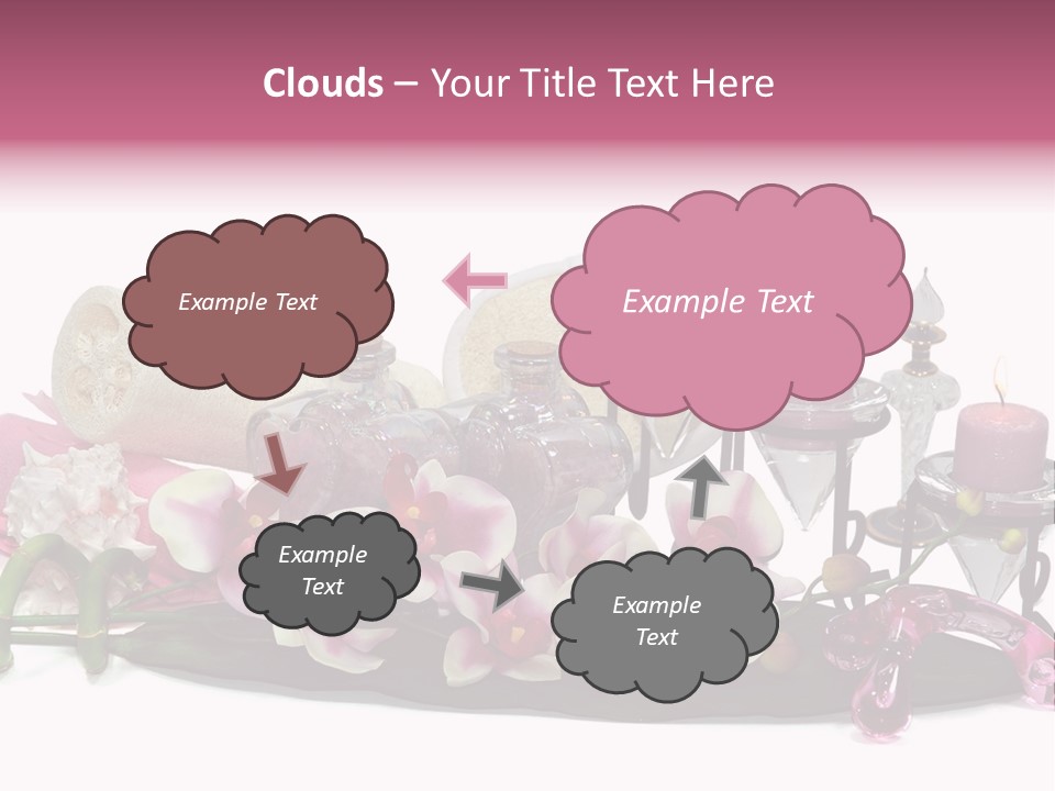 Reflexology Luxury Bath PowerPoint Template