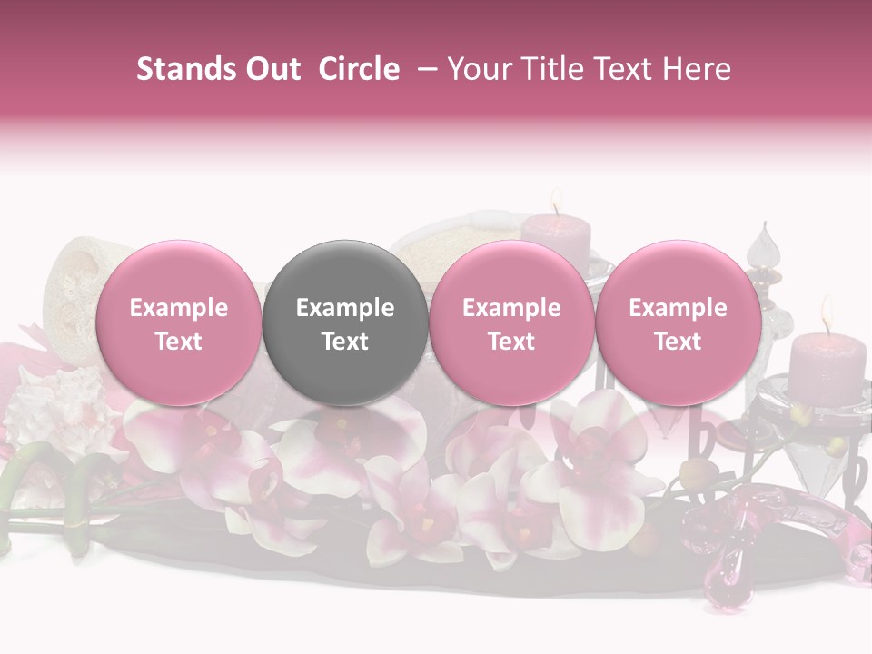 Reflexology Luxury Bath PowerPoint Template