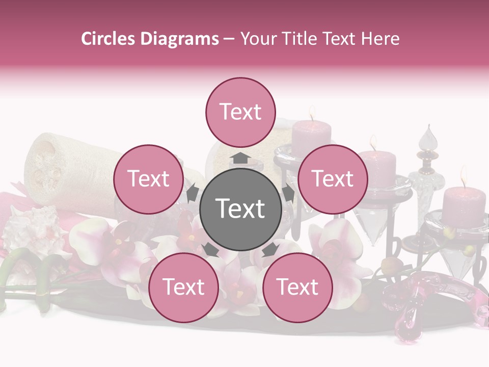 Reflexology Luxury Bath PowerPoint Template