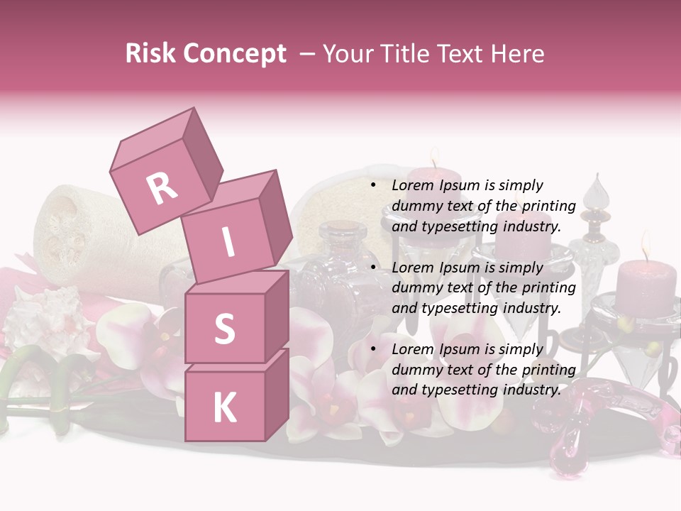 Reflexology Luxury Bath PowerPoint Template