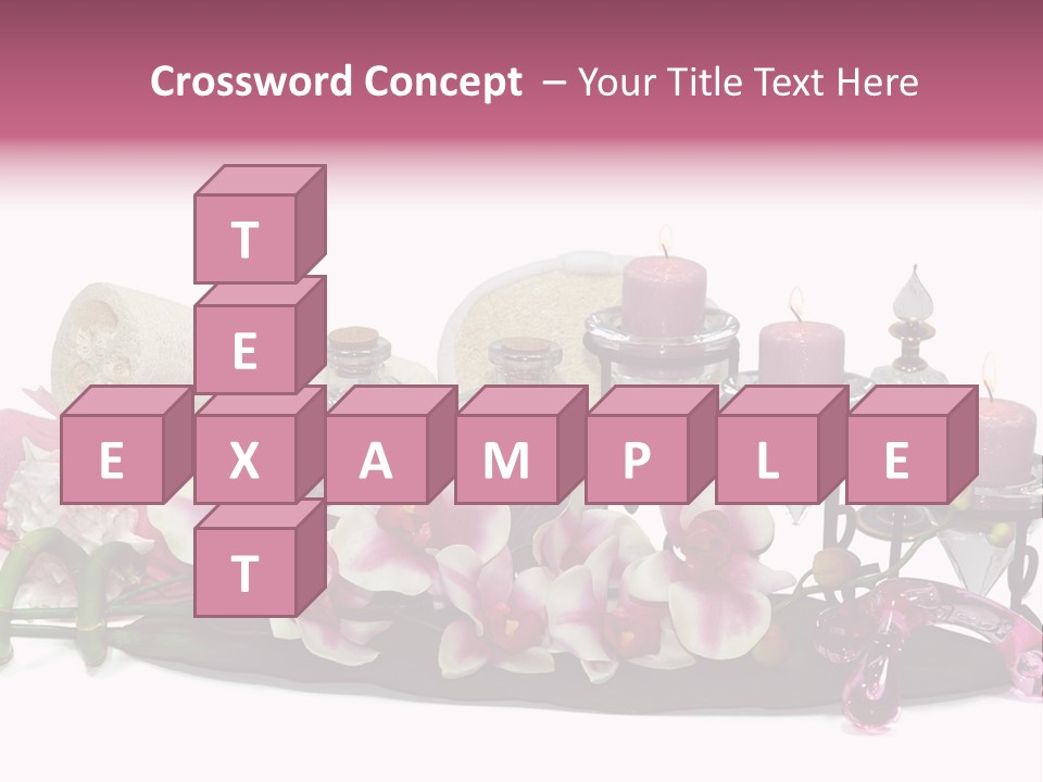 Reflexology Luxury Bath PowerPoint Template