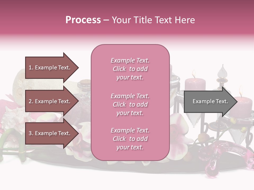 Reflexology Luxury Bath PowerPoint Template