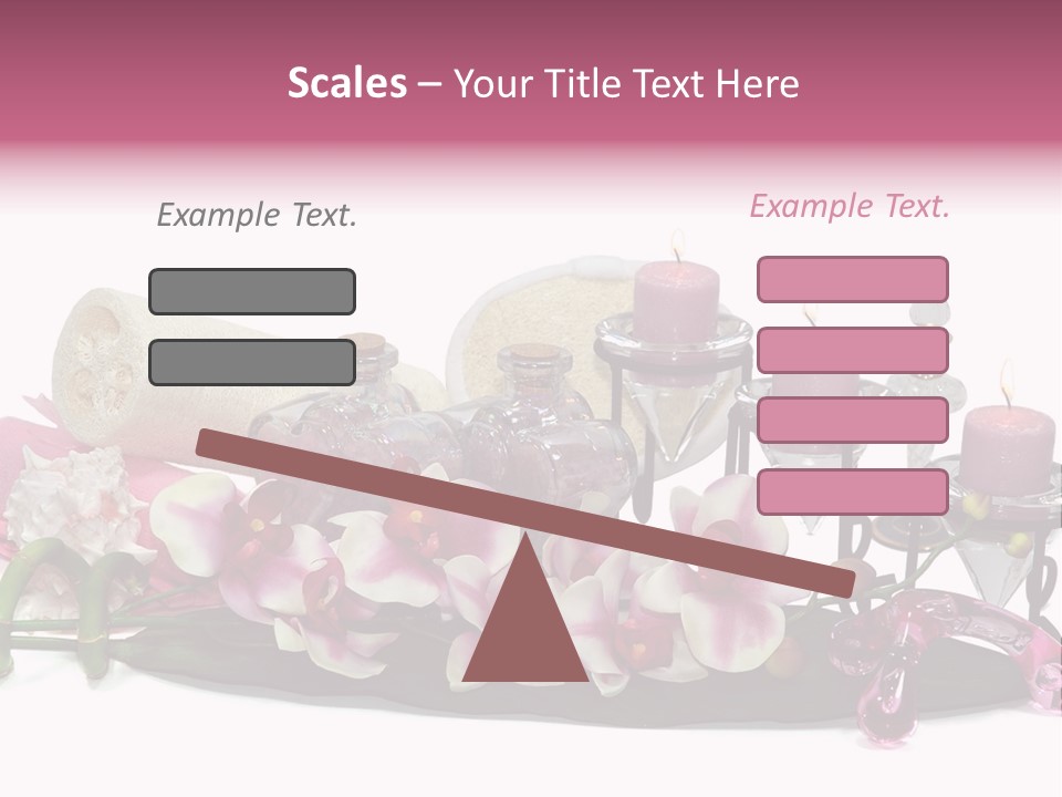 Reflexology Luxury Bath PowerPoint Template