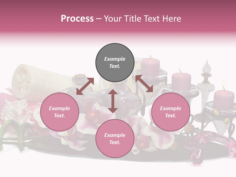 Reflexology Luxury Bath PowerPoint Template