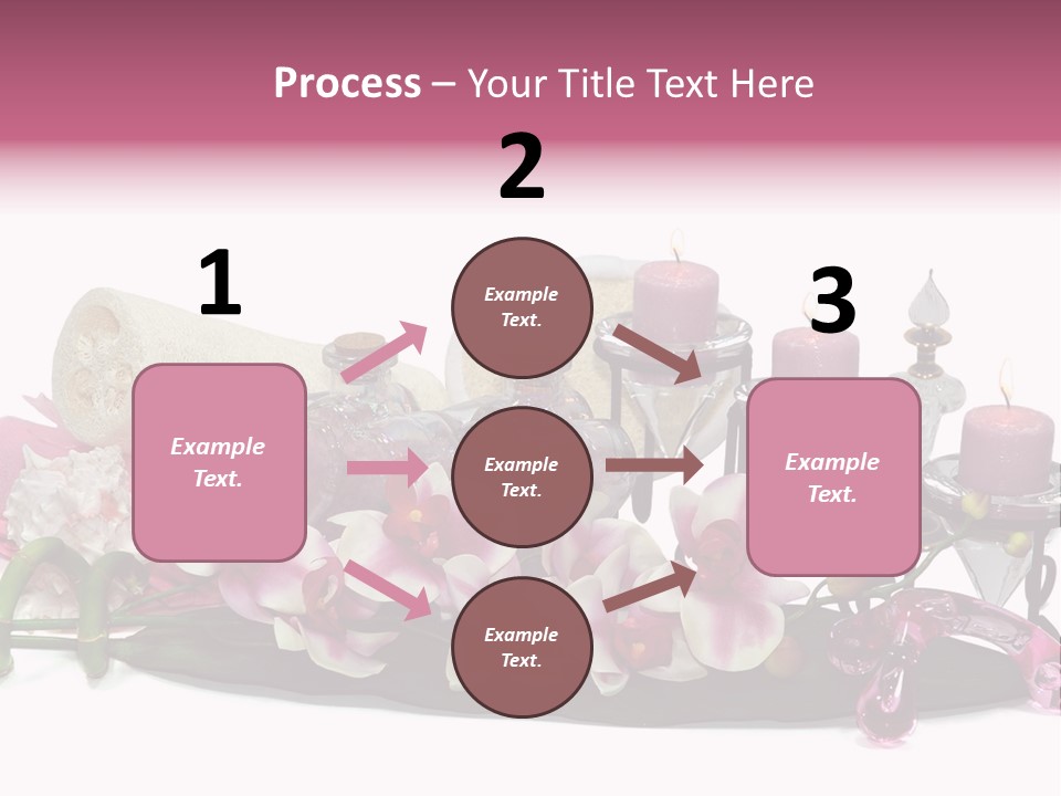 Reflexology Luxury Bath PowerPoint Template