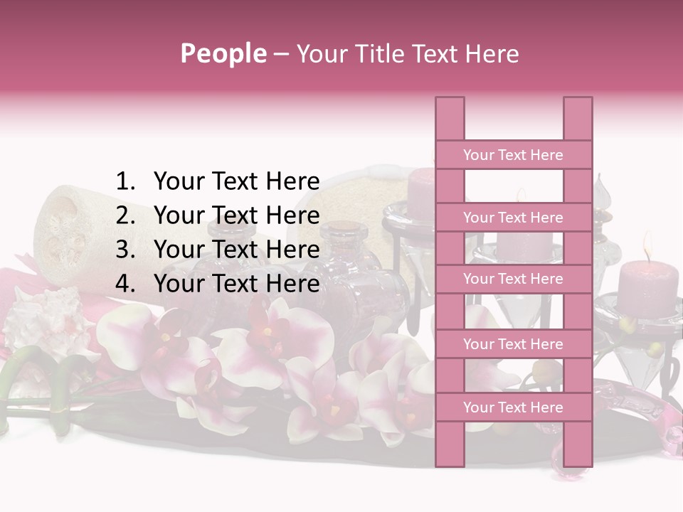 Reflexology Luxury Bath PowerPoint Template