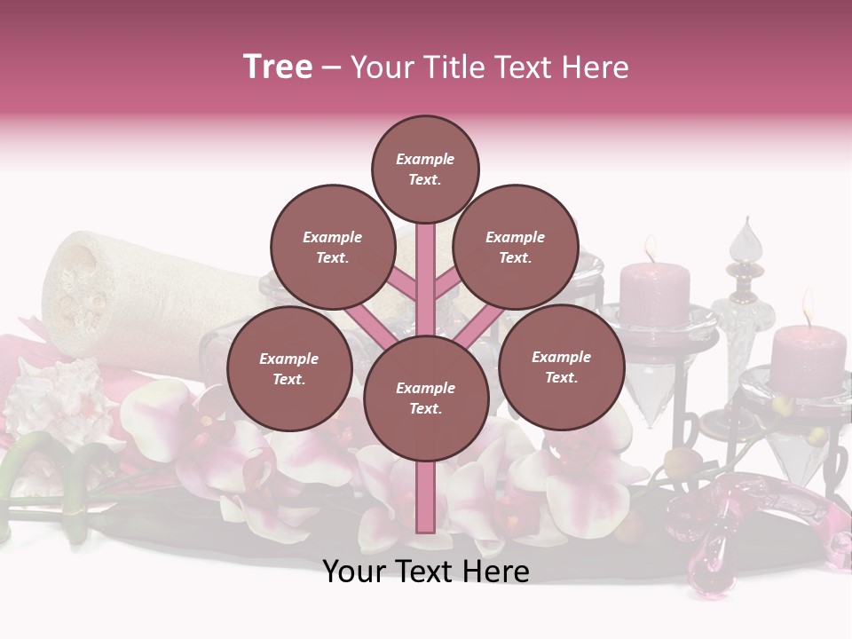 Reflexology Luxury Bath PowerPoint Template