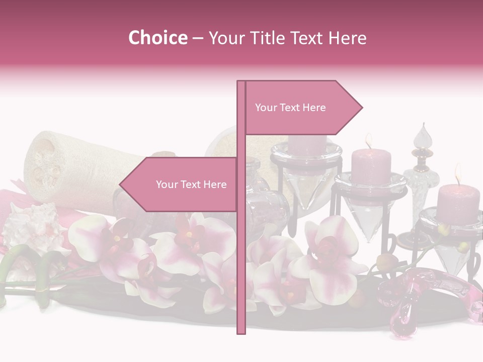 Reflexology Luxury Bath PowerPoint Template