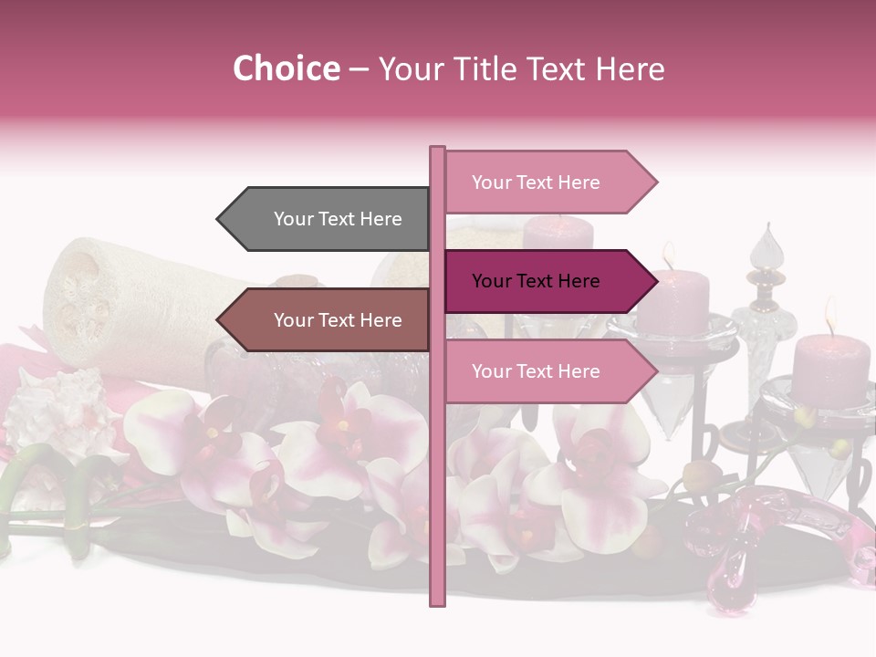 Reflexology Luxury Bath PowerPoint Template