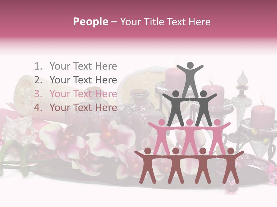 Reflexology Luxury Bath PowerPoint Template