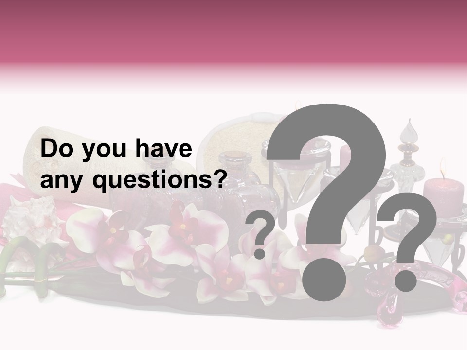 Reflexology Luxury Bath PowerPoint Template