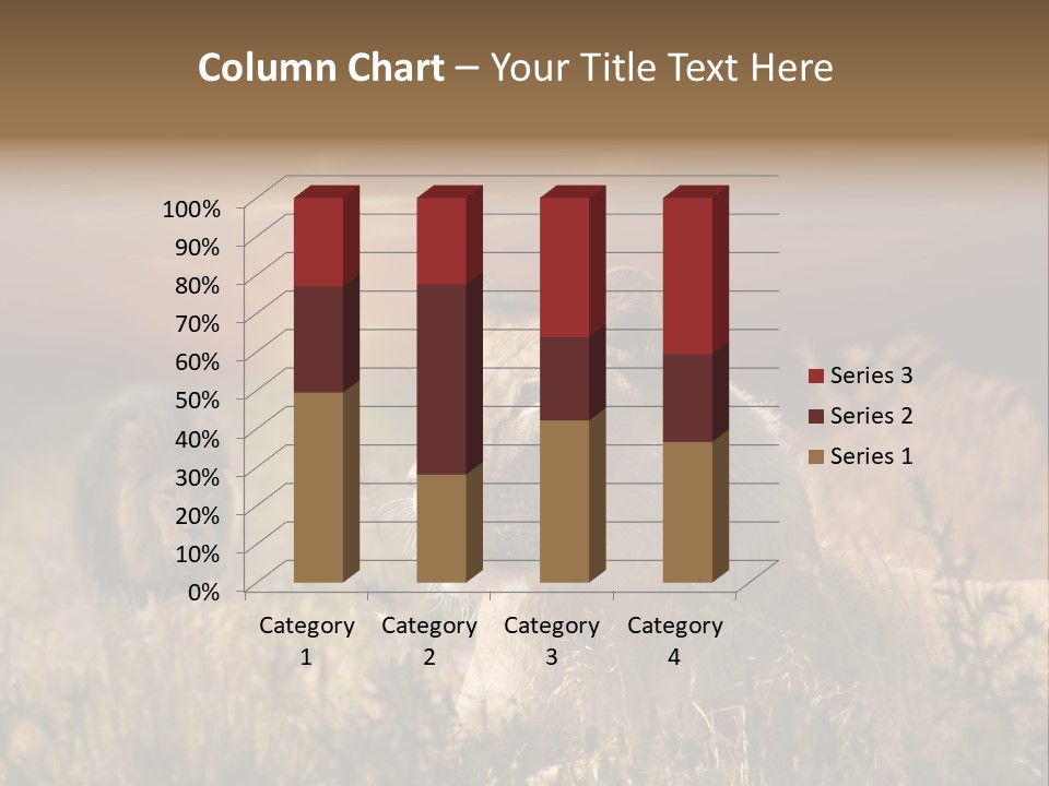 Natur Tierpark Blick PowerPoint Template