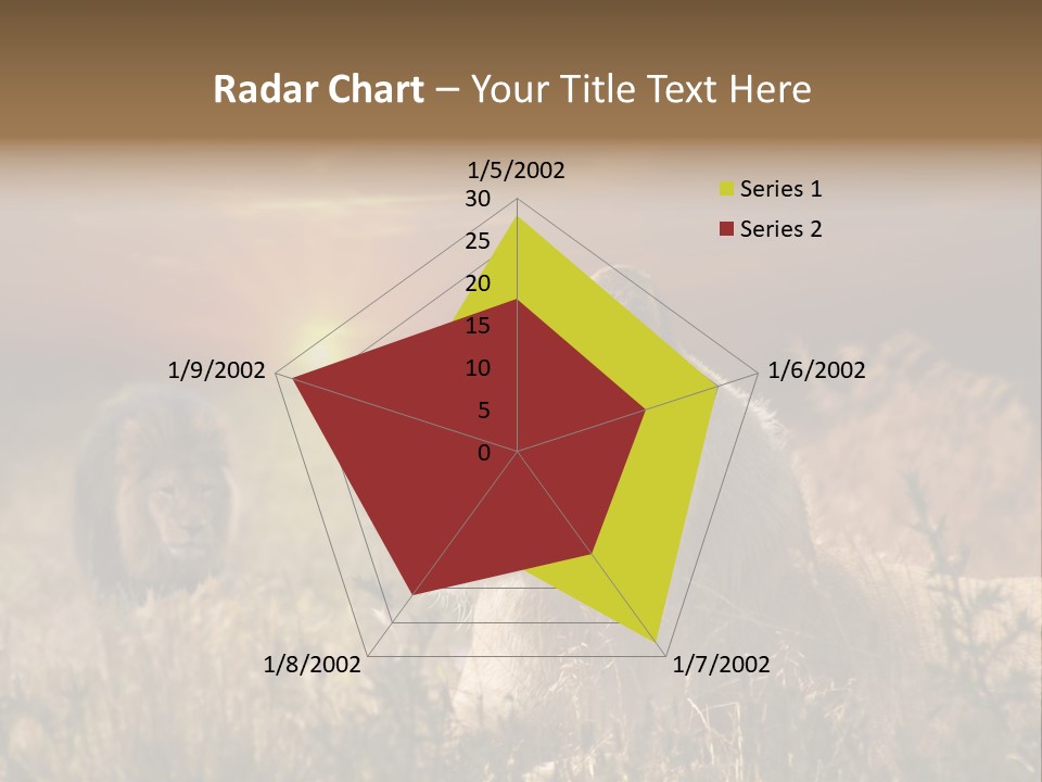 Natur Tierpark Blick PowerPoint Template