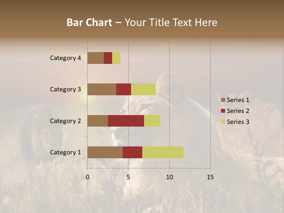 Natur Tierpark Blick PowerPoint Template