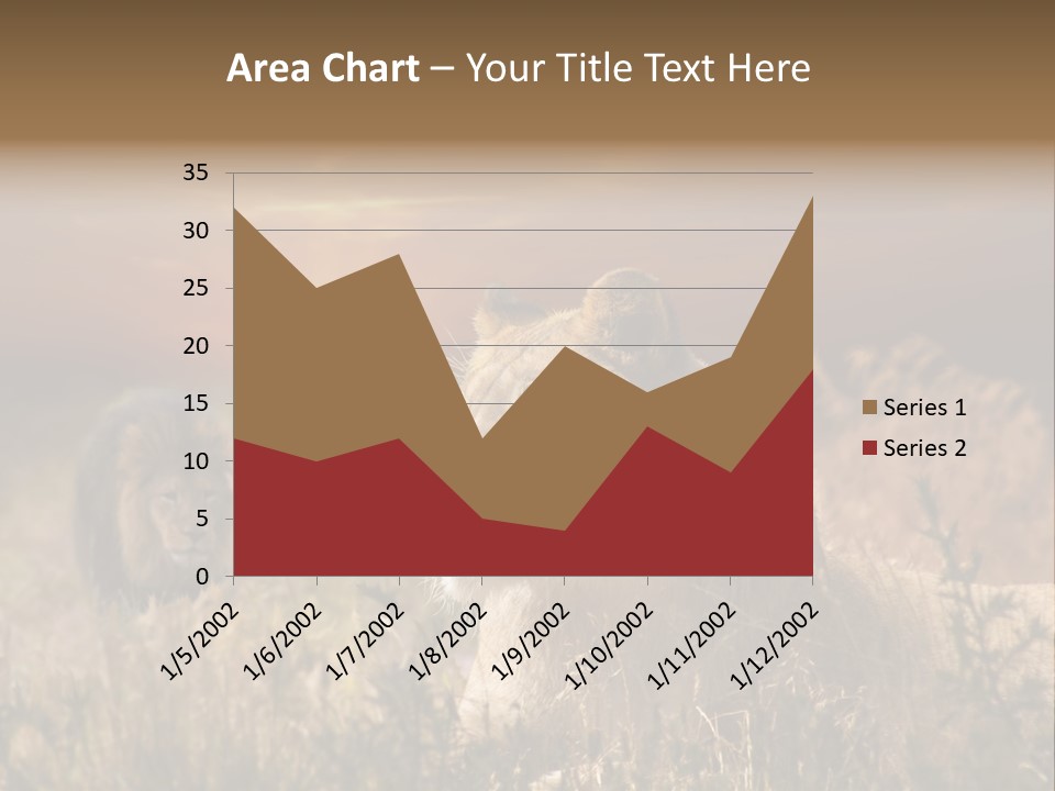 Natur Tierpark Blick PowerPoint Template