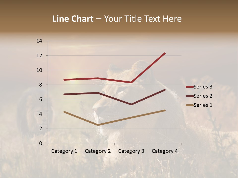 Natur Tierpark Blick PowerPoint Template