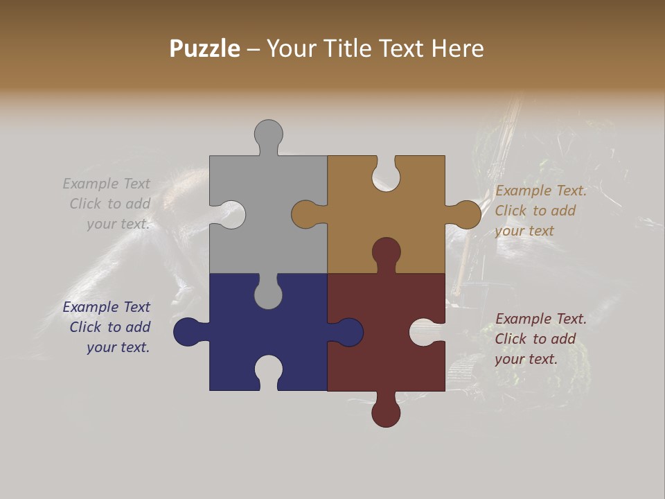 Urwald Baum Affe PowerPoint Template